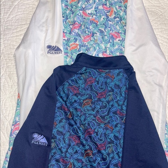 PGA WEST Paisley Golf Shirt bundle - Picture 1 of 4